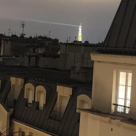 홈스테이 Beau Avec Vue Sur La Tour Eiffel 파리